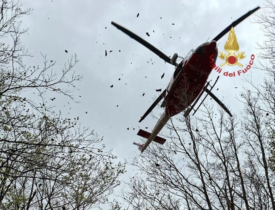 Cerca elicottero scomparso, coinvolti diversi soccorritori