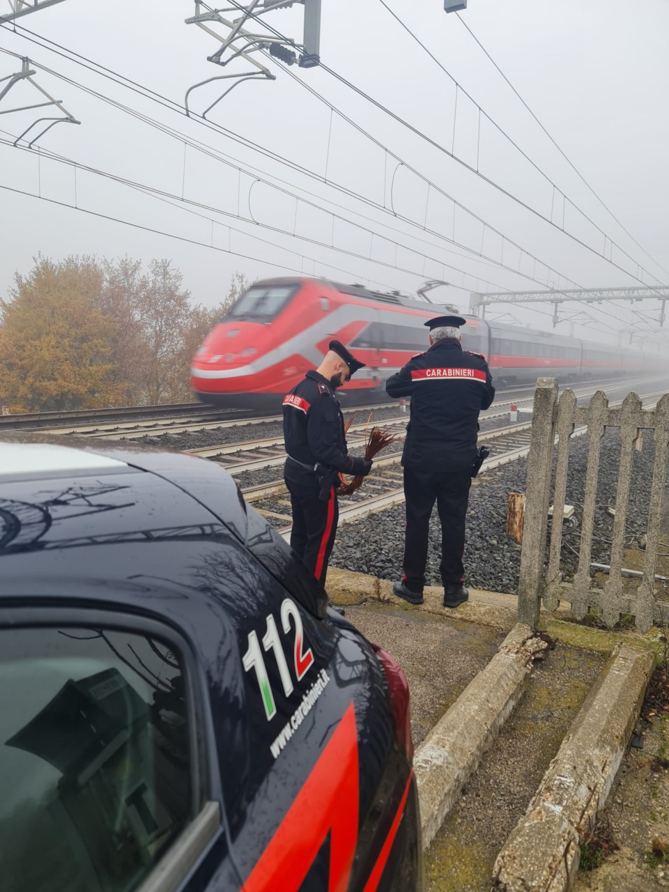 Furto di rame sulla linea ferroviaria Direttissima: danni ingenti