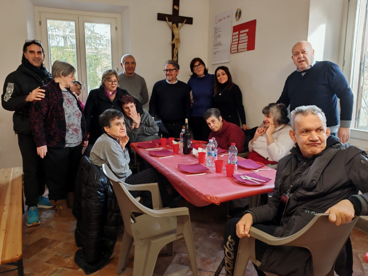 Pranzo natalizio per l’inclusione all’Istituto di Agazzi