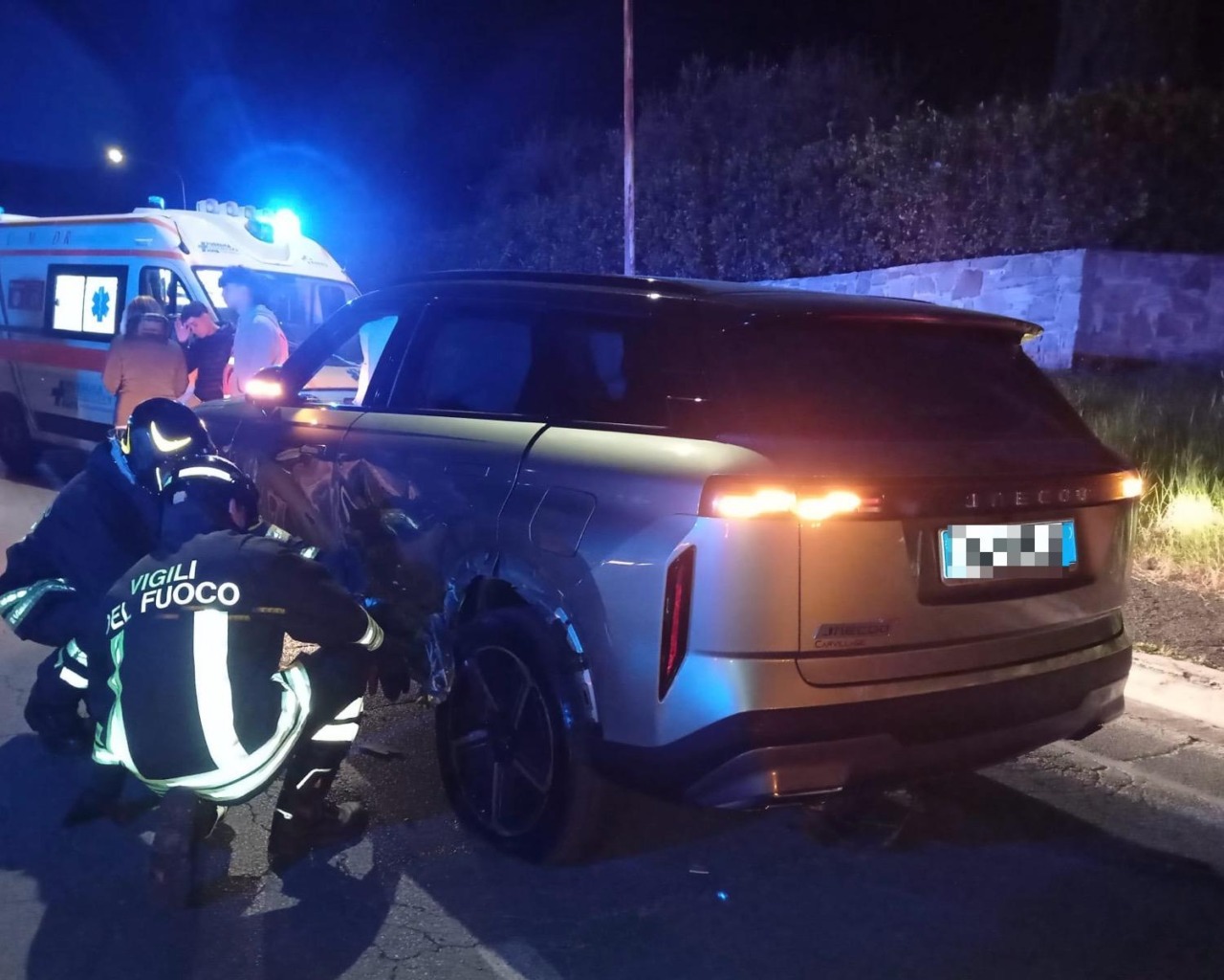 Incidente stradale a Foiano della Chiana con due veicoli